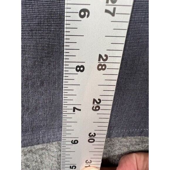 LVs Signature Mens Contemporary Fit LS Button Up Blue Checkered Shirt L 16-16.5 - Picture 8 of 10